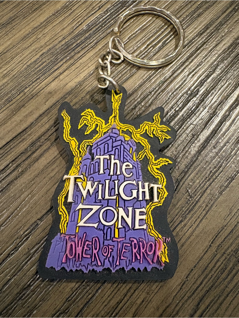 Disney Vintage The Twilight Zone Tower of Terror Keychain